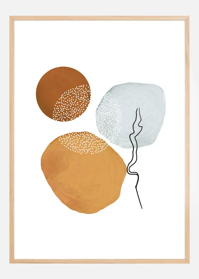 Abstract Shapes IV Αφίσα