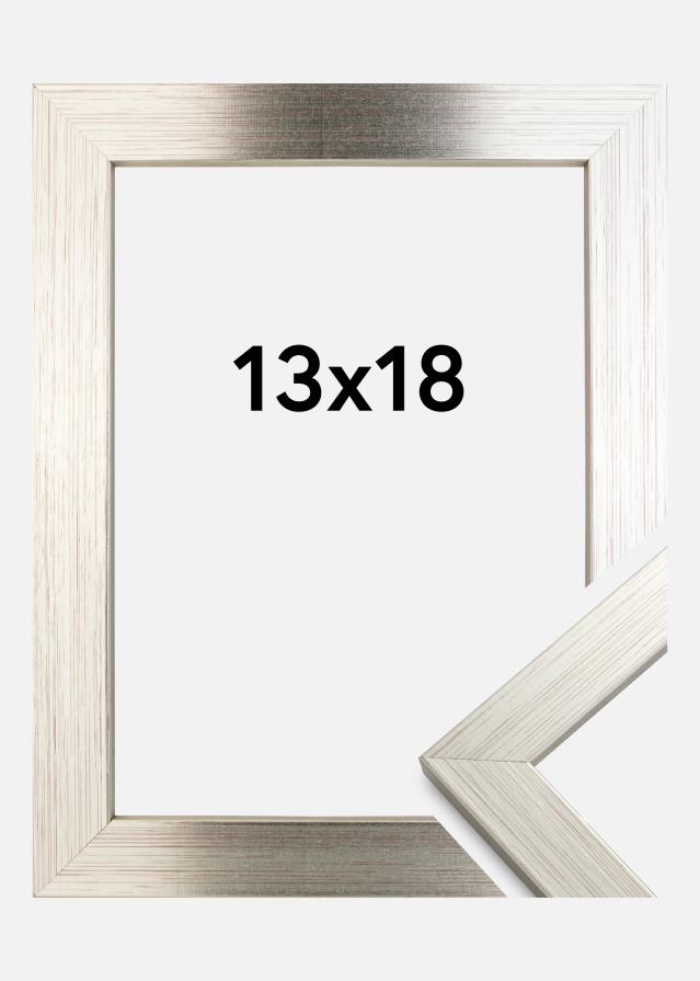 Πλαίσιο Ασημί Wood 13x18 cm