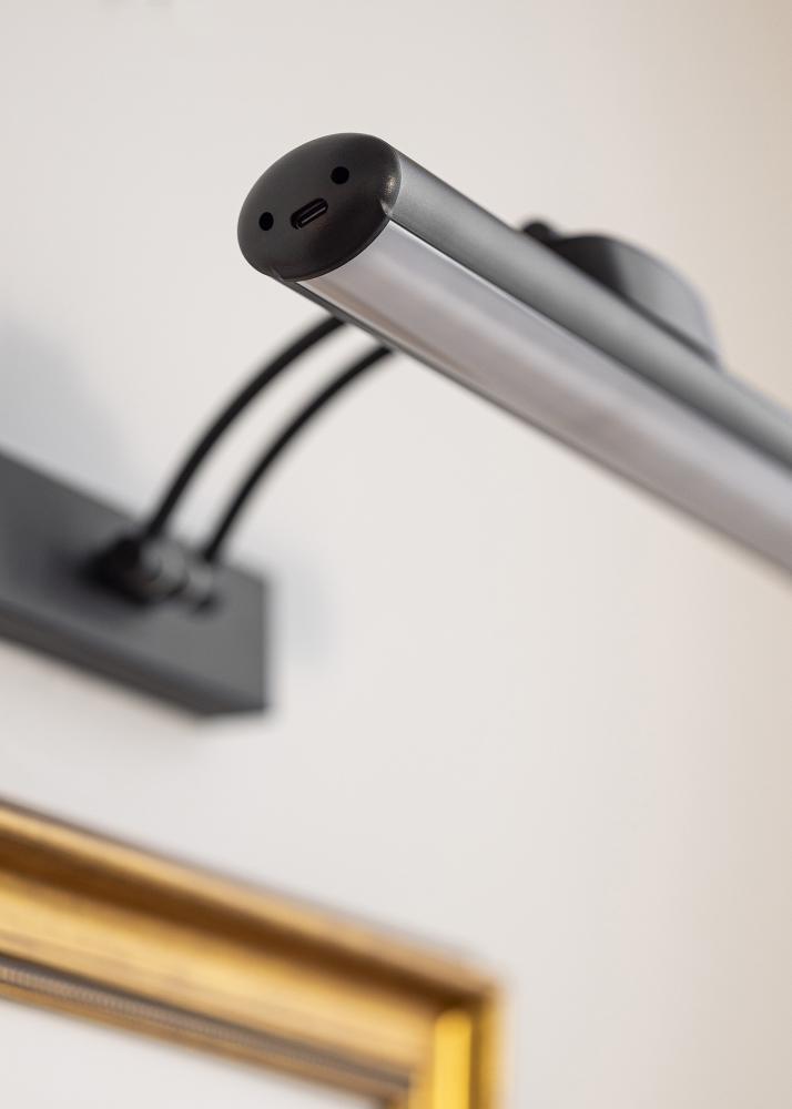 KAILA Gleam Μπαταριοκίνητος Φωτισμός Πίνακα 32 cm - Μαύρο