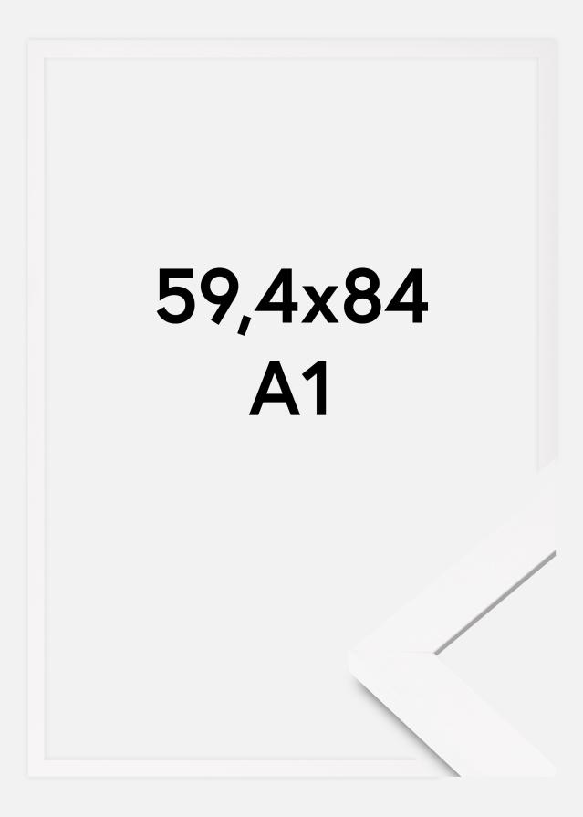 Πλαίσιο BGA Classic Ακρυλικό γυαλί Λευκό 59,4x84,1 cm (A1)