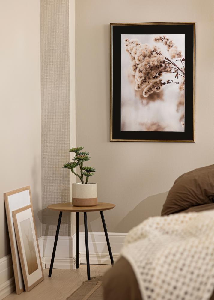 Πλαίσιο Horndal Χρυσός 24x30 cm - Πασπαρτού Μαύρος 18x24 cm