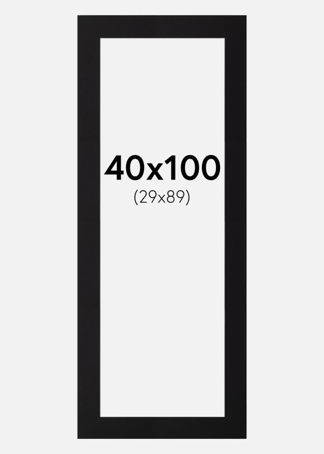 Πασπαρτού Canson Μαύρος Λευκό πυρήνας 40x100 cm (29x89)