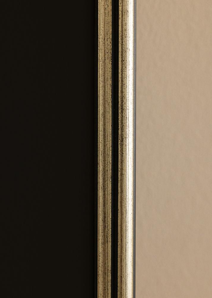 Πλαίσιο Horndal Ασημί 50x60 cm - Πασπαρτού Μαύρος 14x18 inches