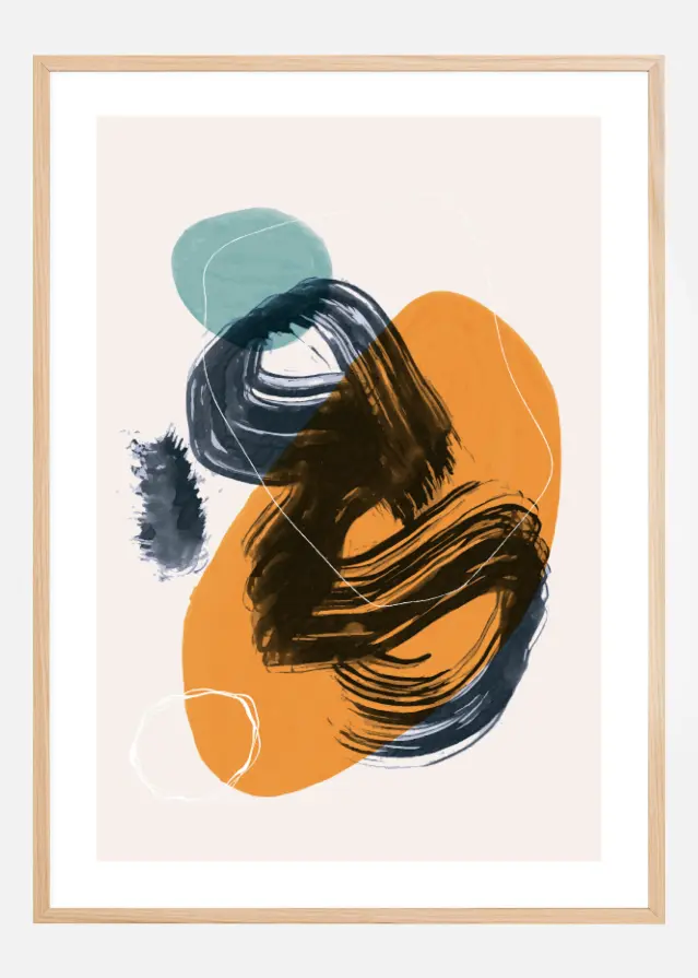 Watercolor Art No 5 Αφίσα