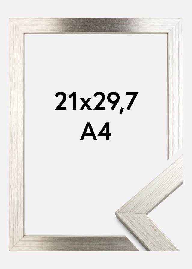 Πλαίσιο Ασημί Wood 21x29,7 cm (A4)