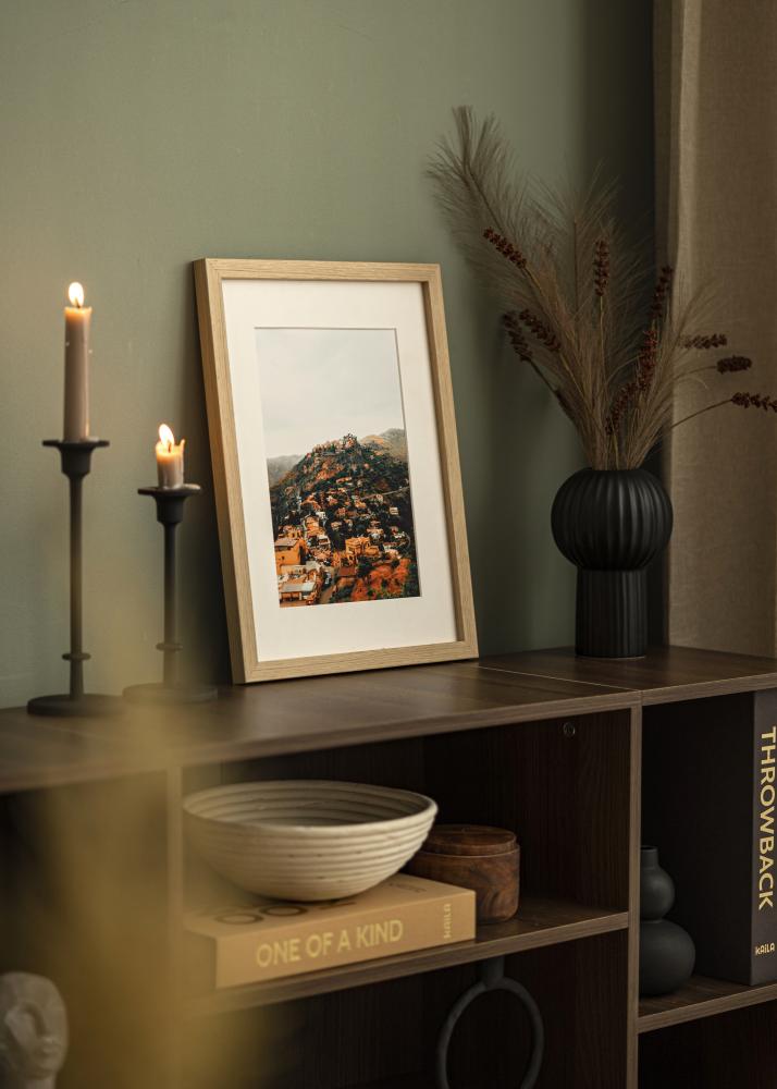 Πλαίσιο Blocky Ακρυλικό γυαλί Δρυς 100x100 cm