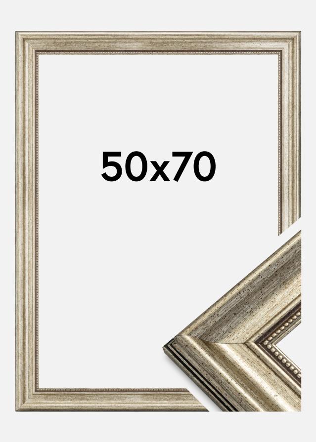 Πλαίσιο Ροκοκό Ασημί 50x70 cm