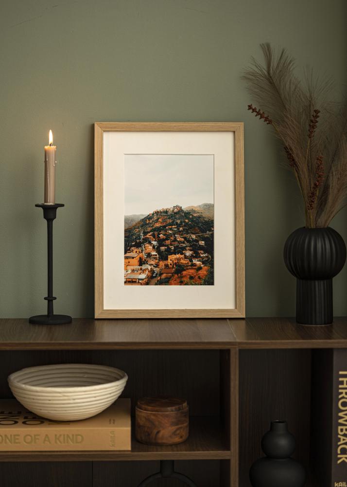 Πλαίσιο Blocky Ακρυλικό γυαλί Δρυς 100x100 cm