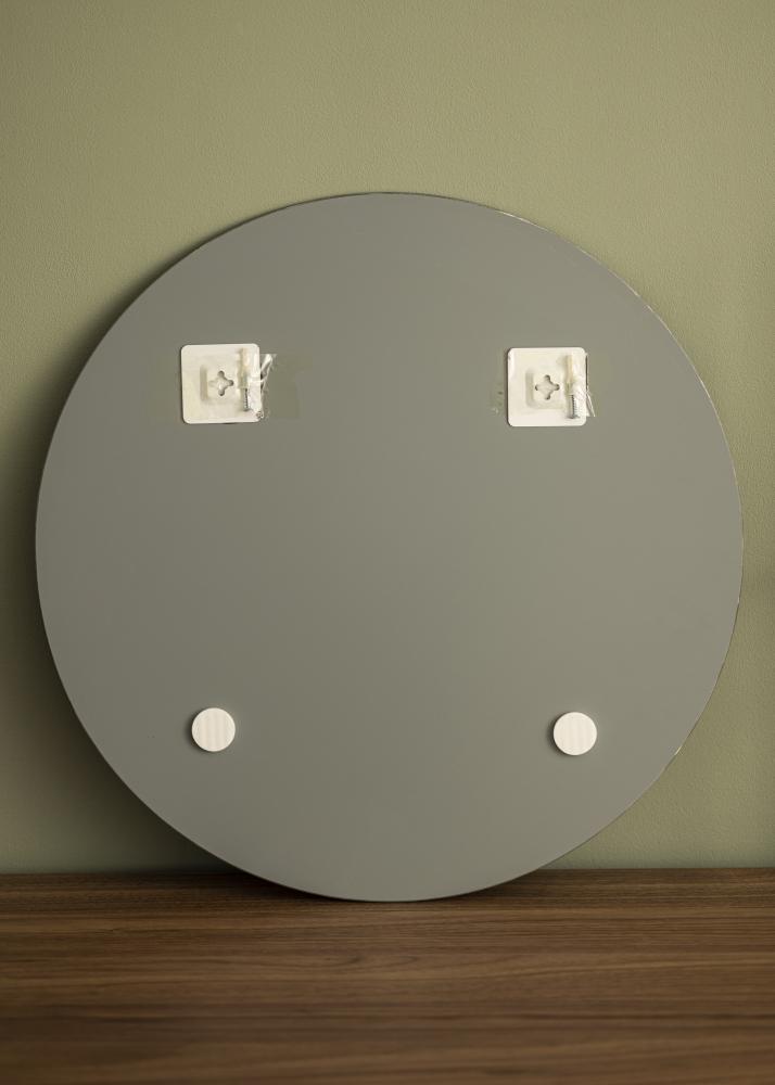 KAILA Κυκλικός Καθρέφτης Dark Bronze Deluxe 50 cm Ø