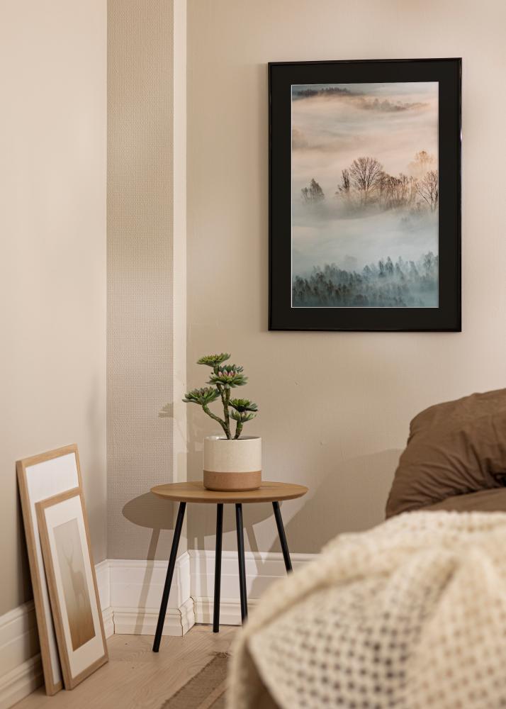 Πλαίσιο New Lifestyle Μαύρος 70x100 cm - Πασπαρτού Μαύρος 24x36 inches