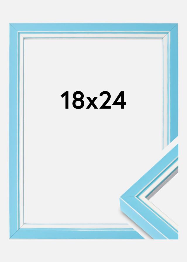 Πλαίσιο Diana Ακρυλικό γυαλί Ανοιχτό γαλάζιο 18x24 cm