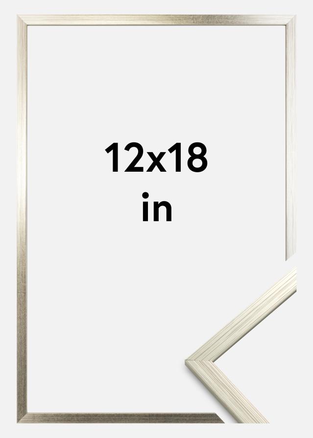 Πλαίσιο Edsbyn Ασημί 12x18 inches (30,48x45,72 cm)