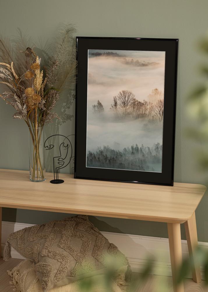 Πλαίσιο New Lifestyle Μαύρος 70x100 cm - Πασπαρτού Μαύρος 24x36 inches