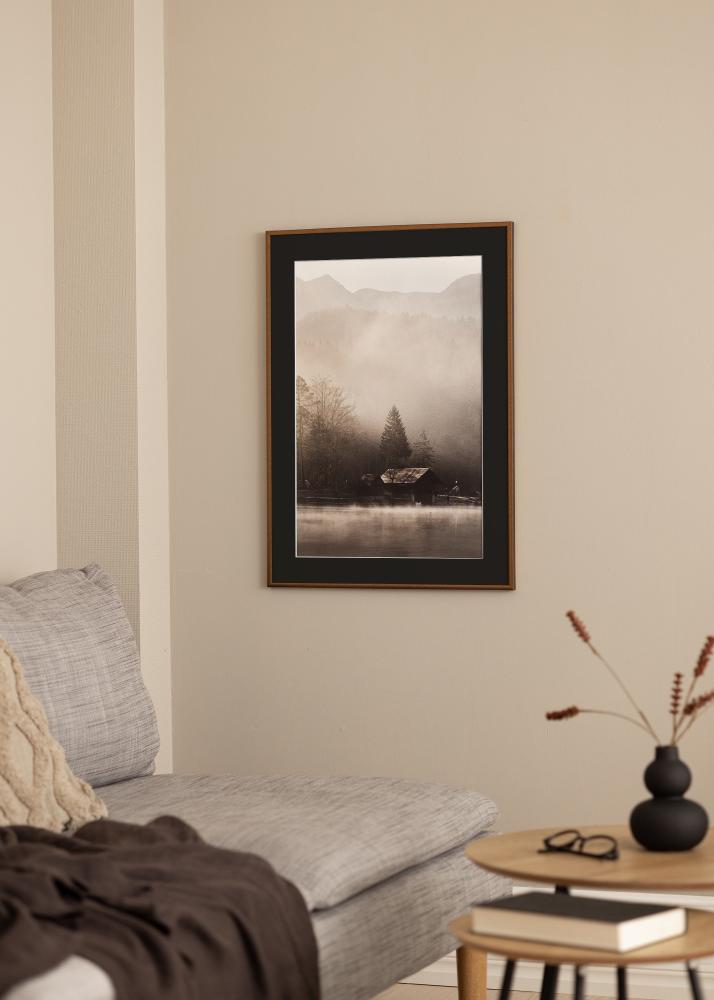 Πλαίσιο New Lifestyle Βρονζέ 60x80 cm - Πασπαρτού Μαύρος 50x65 cm