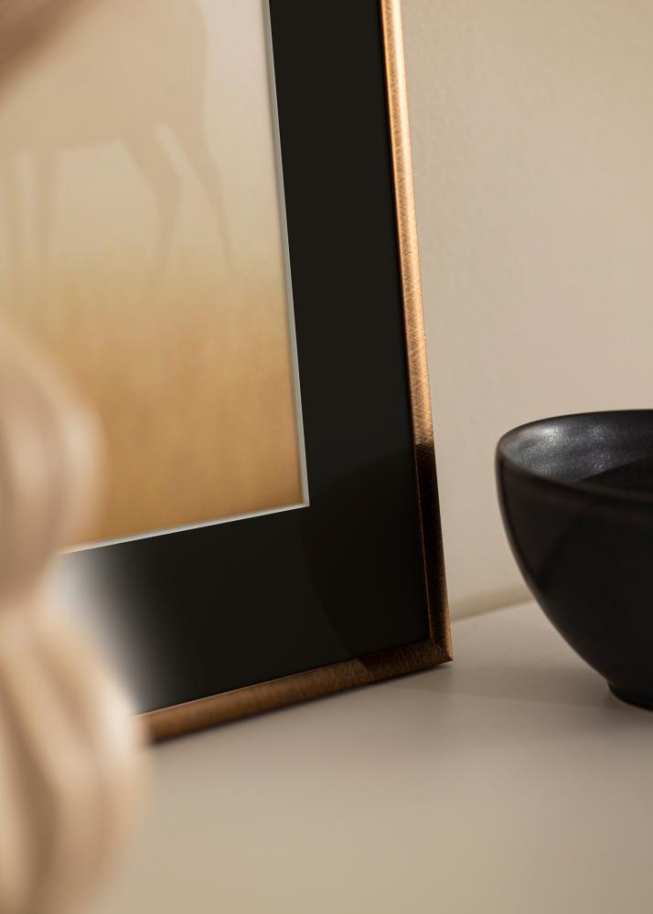 Πλαίσιο New Lifestyle Βρονζέ 60x80 cm - Πασπαρτού Μαύρος 50x65 cm