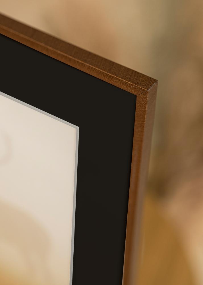 Πλαίσιο New Lifestyle Βρονζέ 60x80 cm - Πασπαρτού Μαύρος 50x65 cm