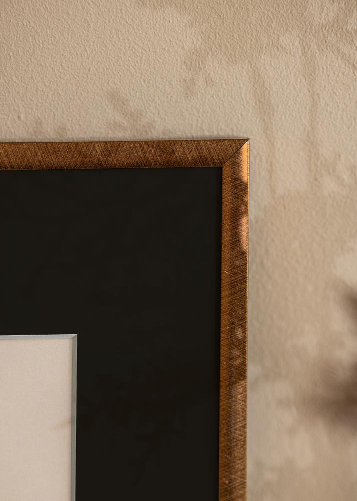Πλαίσιο New Lifestyle Βρονζέ 60x80 cm - Πασπαρτού Μαύρος 50x65 cm