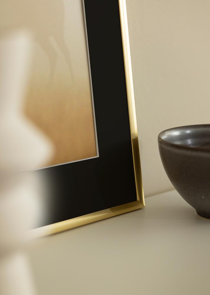 Πλαίσιο New Lifestyle Χρυσός 70x100 cm - Πασπαρτού Μαύρος 24x36 inches