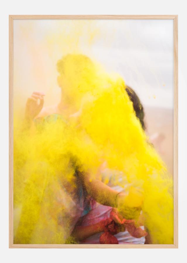 Yellow colour in the Air Αφίσα