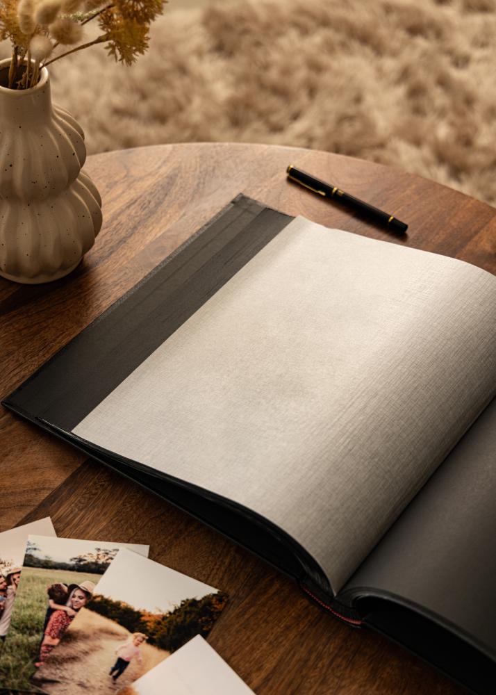 Black Line Maxi Άλμπουμ 30x33 cm (100 Μαύρες Σελίδες / 50 φύλλα)