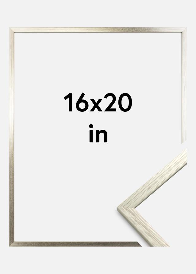 Πλαίσιο Edsbyn Ασημί 16x20 inches (40,64x50,8 cm)