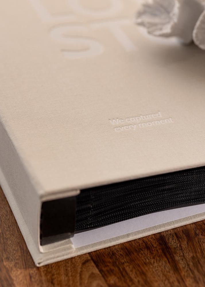 KAILA Album Fotografιών OUR LOVE STORY Creme - 600 Φωτογραφίες σε 10x15 cm