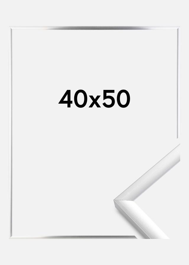 Πλαίσιο New Lifestyle Ακρυλικό γυαλί Ασημί 40x50 cm