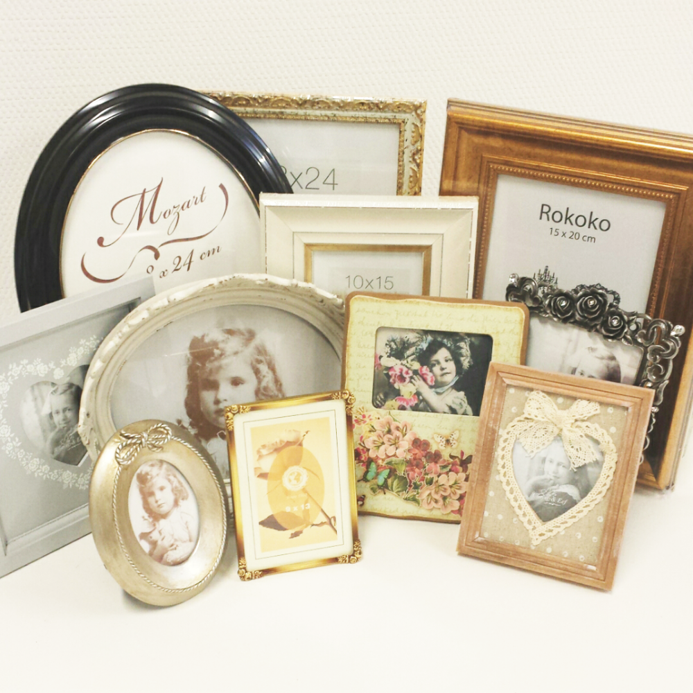 Eiri Mozart Οβάλ Μαύρος 18x24 cm