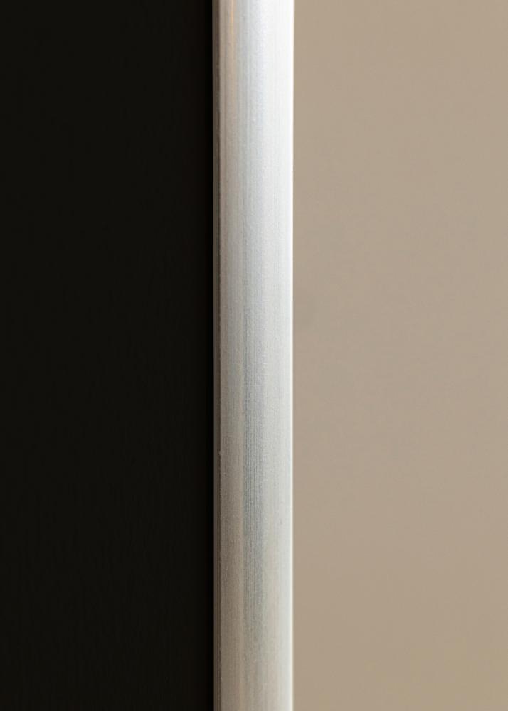 Πλαίσιο New Lifestyle Ασημί 50x70 cm - Πασπαρτού Μαύρος 16x24 inches