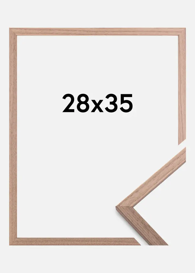 Πλαίσιο Edsbyn Ανοιχτό καρυδιά 28x35 cm