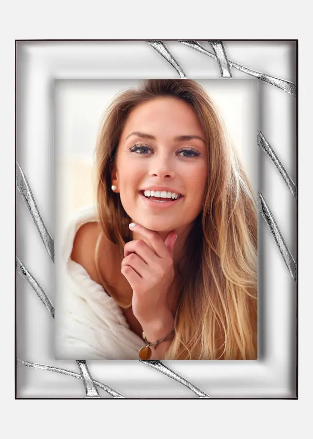 Πλαίσιο Orvieto Ασημί 10x15 cm