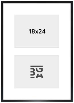 Edsbyn Κορνίζα κολάζ XXII Μαύρος - 2 Εικόνες (18x24 cm)