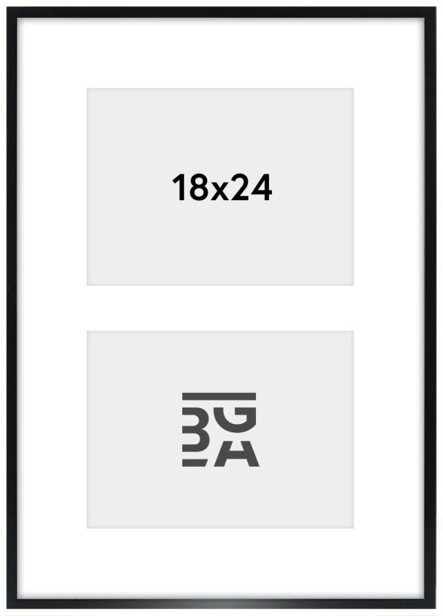 Edsbyn Κορνίζα κολάζ XXII Μαύρος - 2 Εικόνες (18x24 cm)