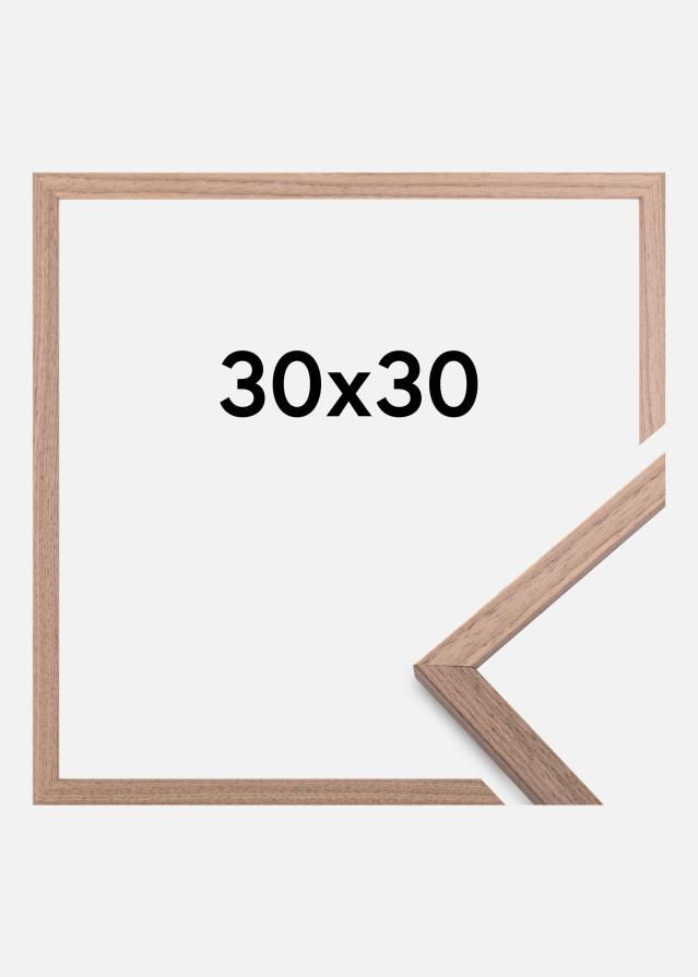 Πλαίσιο Edsbyn Ανοιχτό καρυδιά 30x30 cm