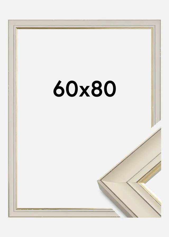 Πλαίσιο Sally Λευκό 60x80 cm