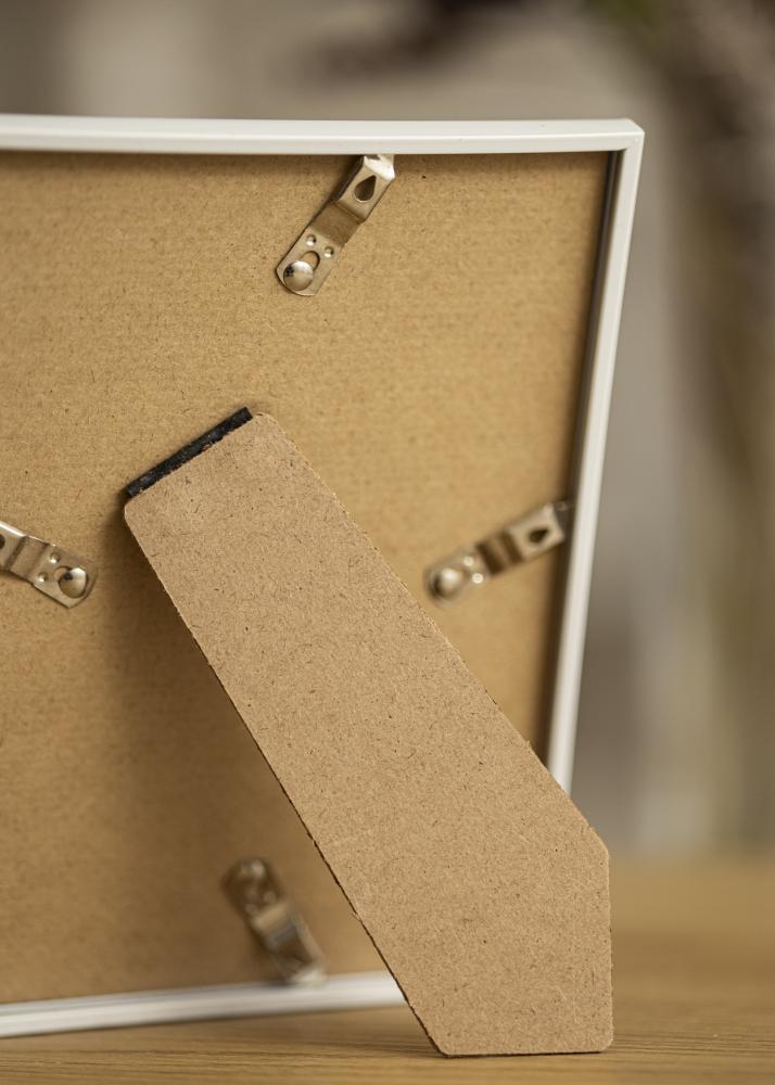 Πλαίσιο Victoria Λευκό 13x18 cm - Πασπαρτού Μαύρος 3,5x5 inches