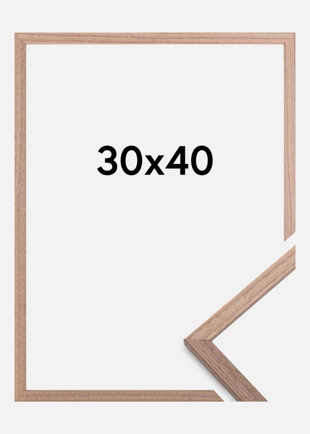Πλαίσιο Edsbyn Ανοιχτό καρυδιά 30x40 cm