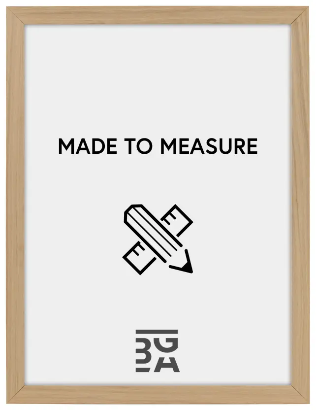 Πλαίσιο Björkö - Δρυς Αχρωματιστος - Επιλογή μεγέθους