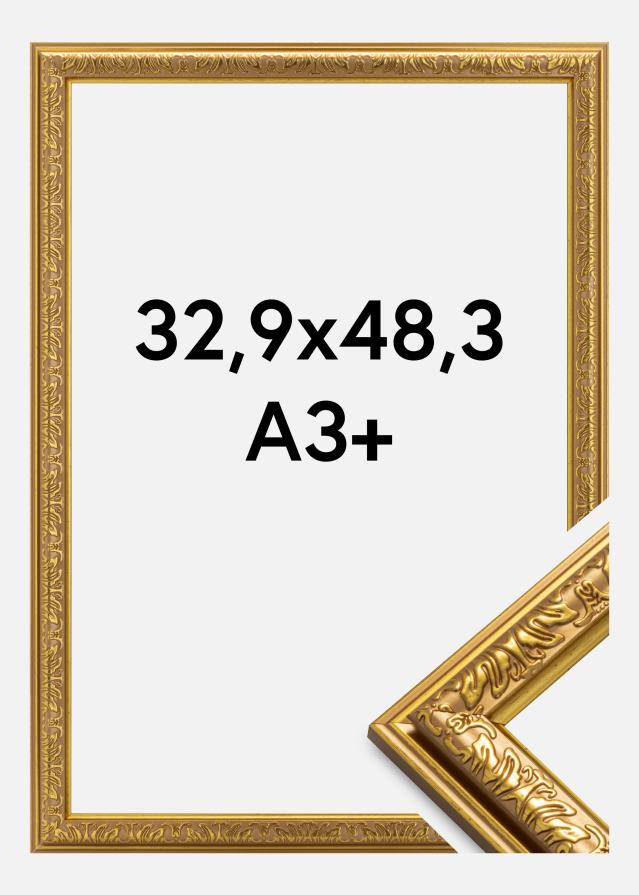 Πλαίσιο Nostalgia Ακρυλικό γυαλί Χρυσός 32,9x48,3 cm (A3+)