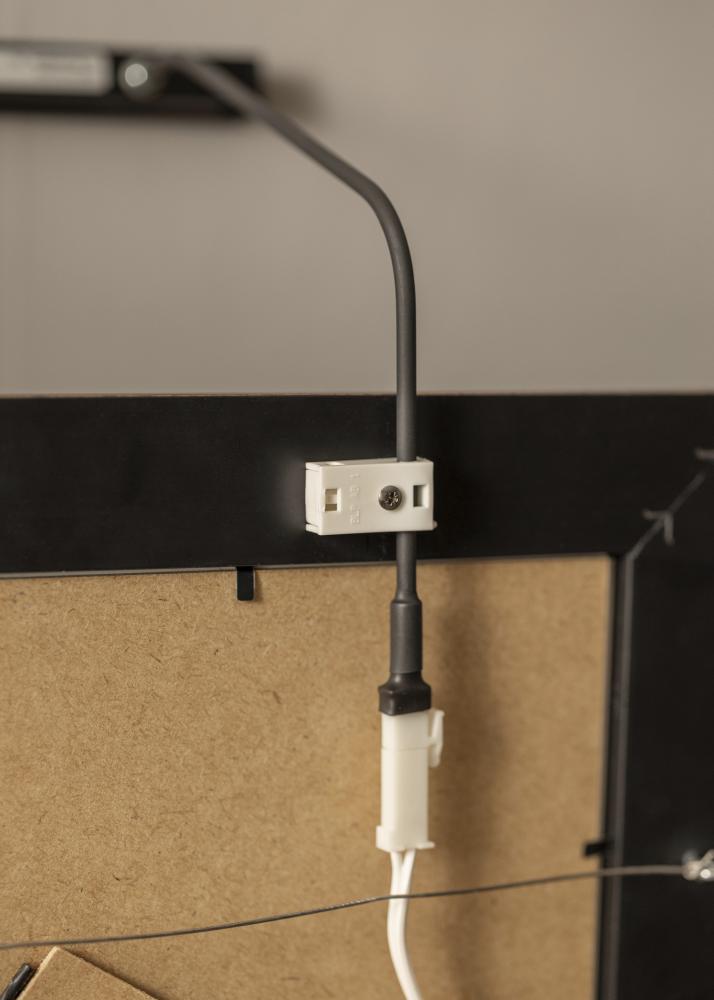 BLP 117 Φωτισμός πίνακα 25 cm - Μαύρος