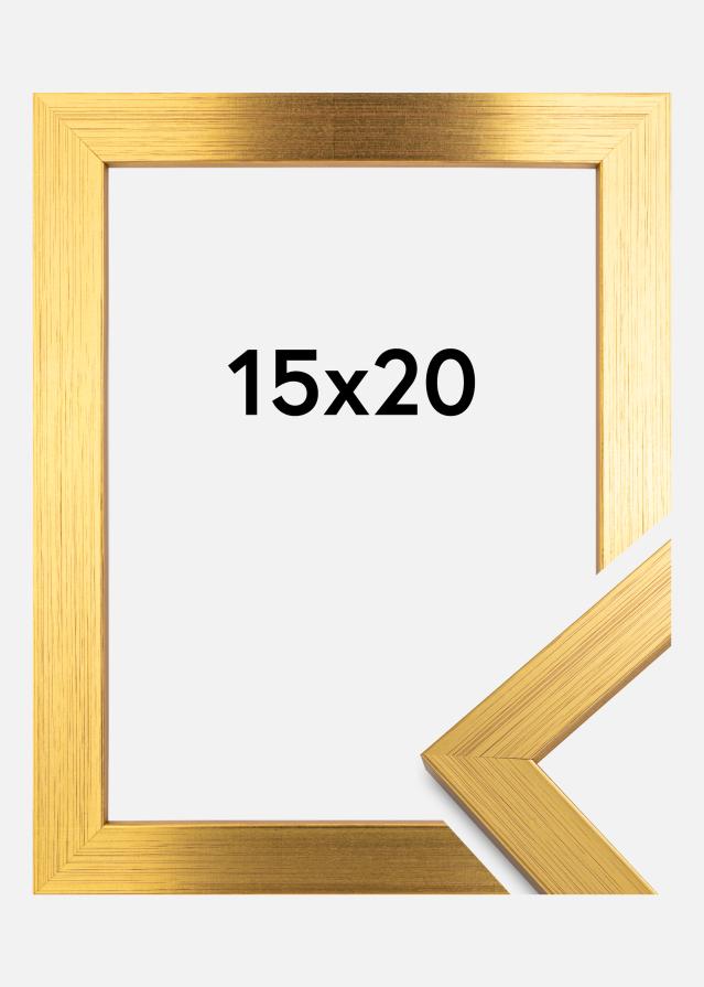 Πλαίσιο Gold Wood 15x20 cm