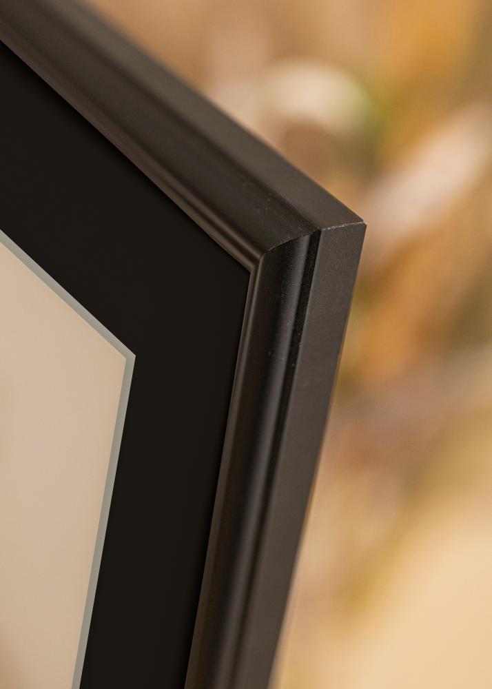 Πλαίσιο Siljan Μαύρος 60x60 cm - Πασπαρτού Μαύρος 50x50 cm