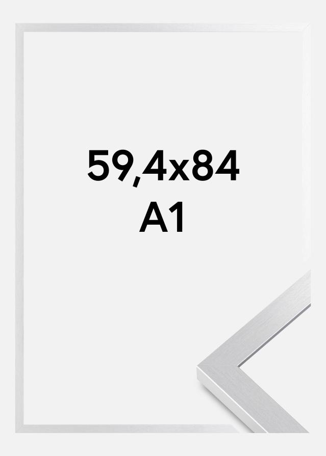 Πλαίσιο Selection Ακρυλικό γυαλί Ασημί 59,4x84,1 cm (A1)