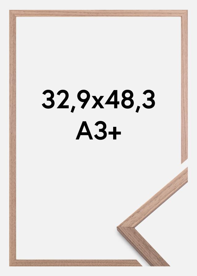 Πλαίσιο Edsbyn Ανοιχτό καρυδιά 32,9x48,3 cm (A3+)