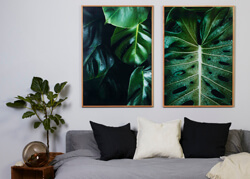 Τα φυσικά ξύλινα πλαίσια δίνουν ζωή στα μοτίβα σας, υπέροχο για μοτίβα της φύσης. Εδώ είναι ένα από τα αγαπημένα μας σε συμπαγή Δρυ