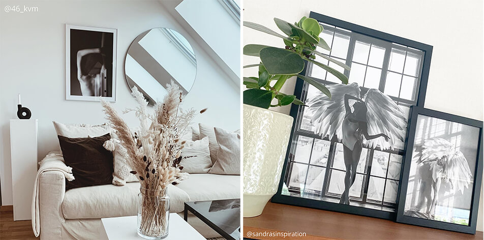 Κορνίζες για ασπρόμαυρες φωτογραφίες