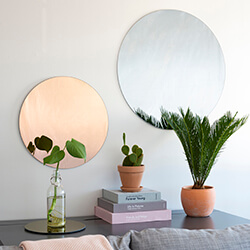 Στρογγυλοί καθρέφτες - καθρέφτες με αποχρώσεις