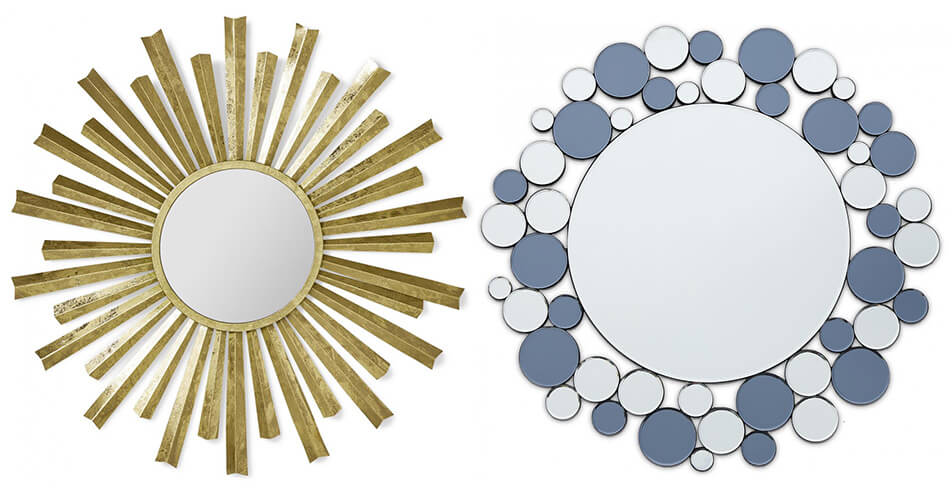 Unika speglar - runda speglar - solspegel