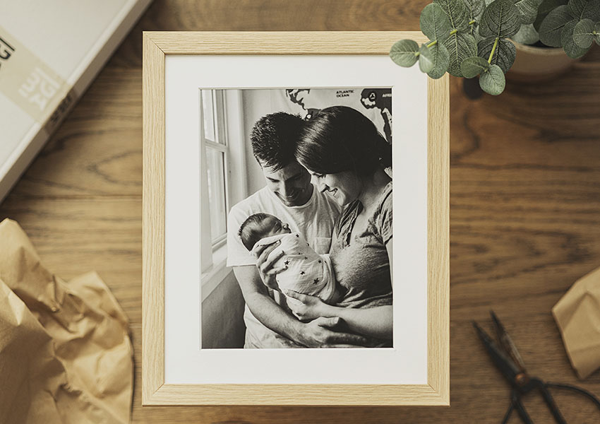 Κορνίζα με πασπαρτού